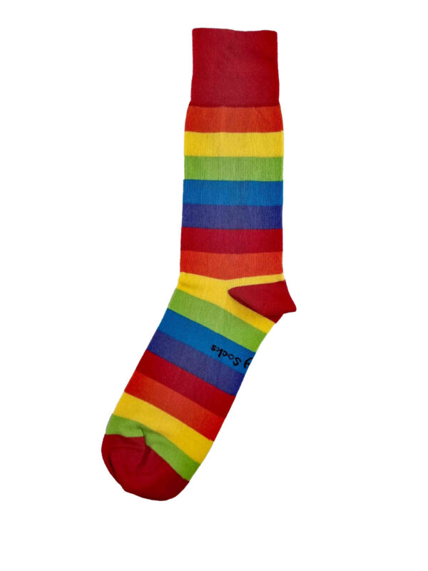 Footzy Socks Rainbow socks left