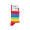 Footzy Socks Rainbow socks label back