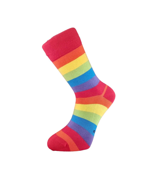 Footzy Socks Rainbow socks show